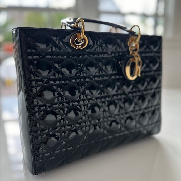 Dior Gold And Black Totes Bags Size:O.S. - Picture 1 of 13